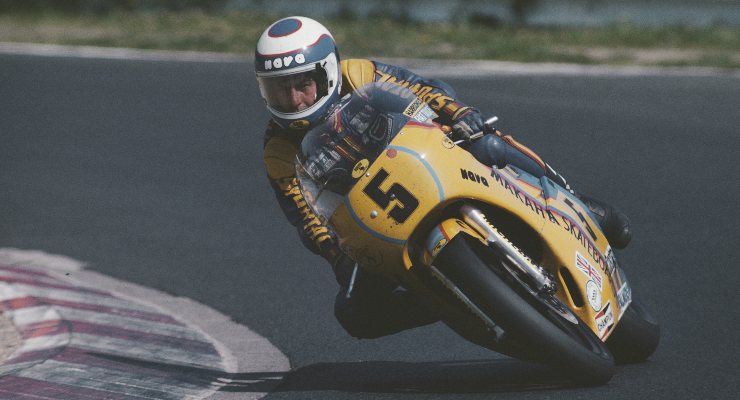 Steve Parrish sulla Suzuki al Gran Premio del Nurburgring 1978