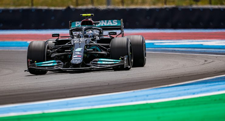 Valtteri Bottas in pista al Gran Premio di Francia di F1 2021 al Paul Ricard