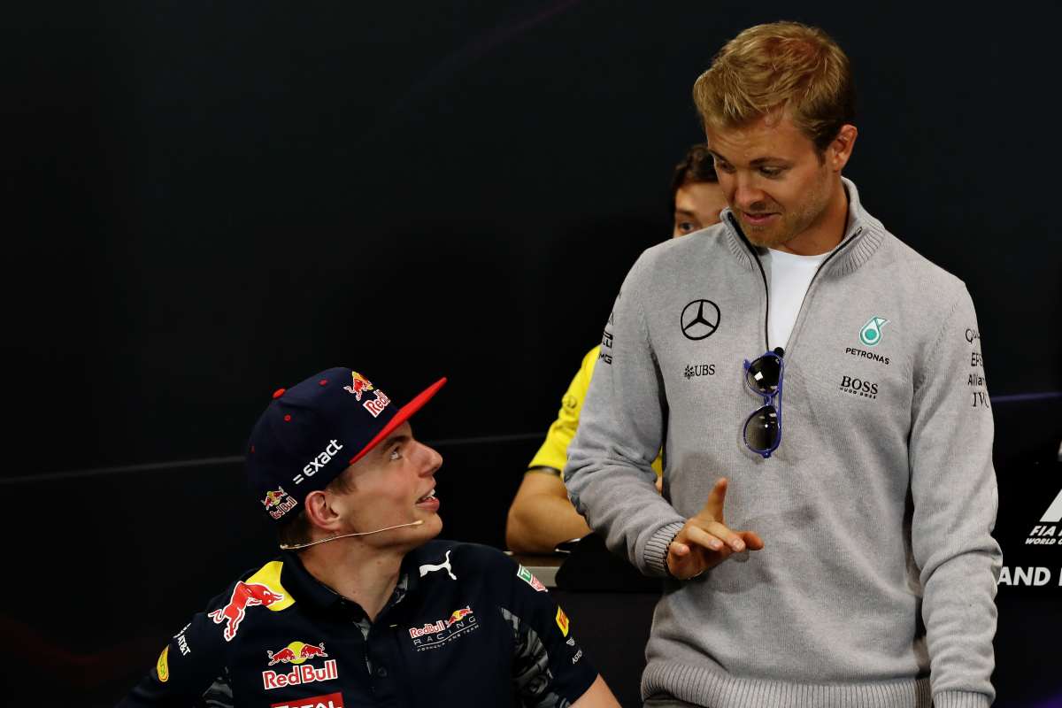 Nico Rosberg e Max Verstappen (GettyImages)