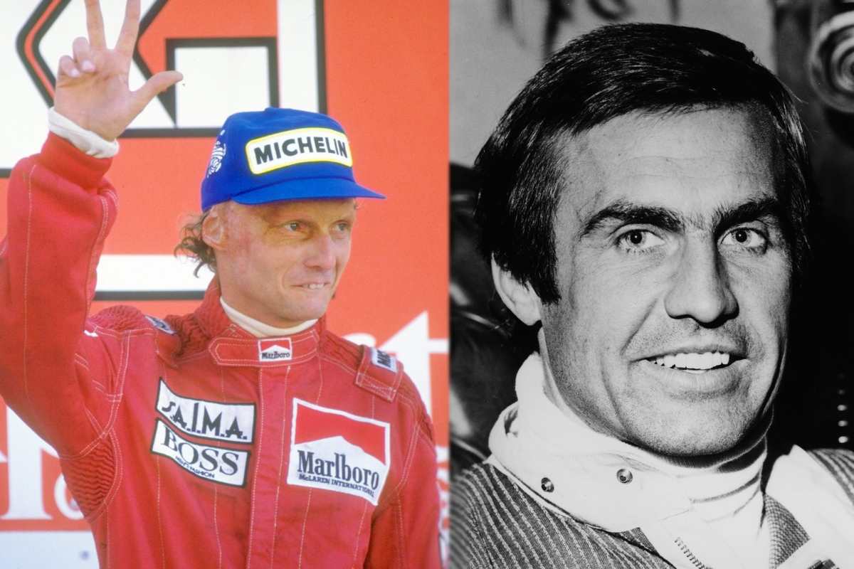 Niki Lauda e Carlos Reutemann (Getty Images)