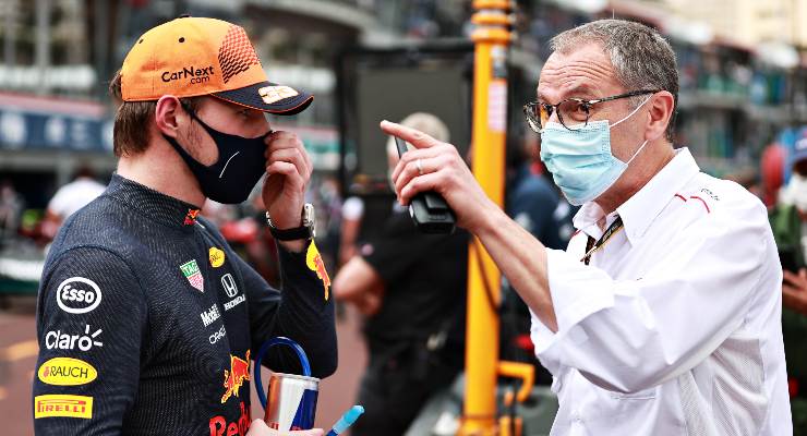 Max Verstappen e Stefano Domenicali