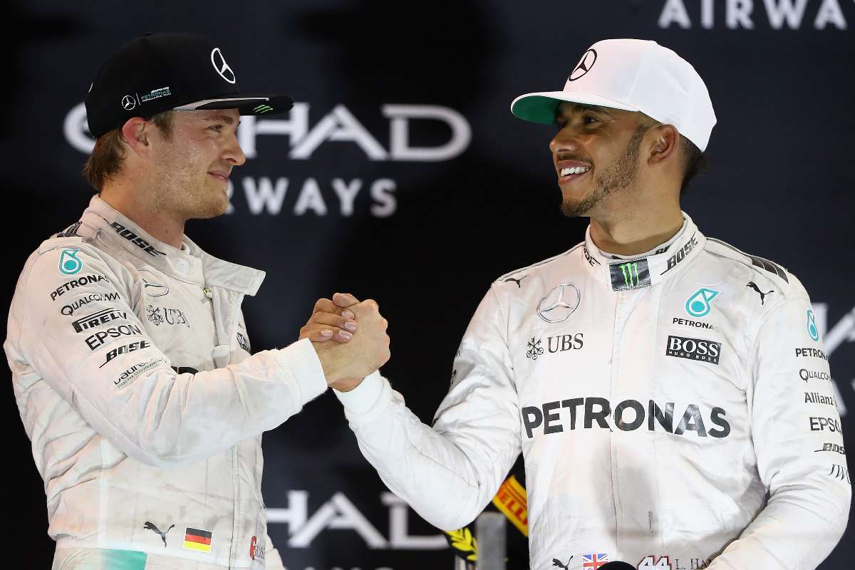 Nico Rosberg e Lewis Hamilton