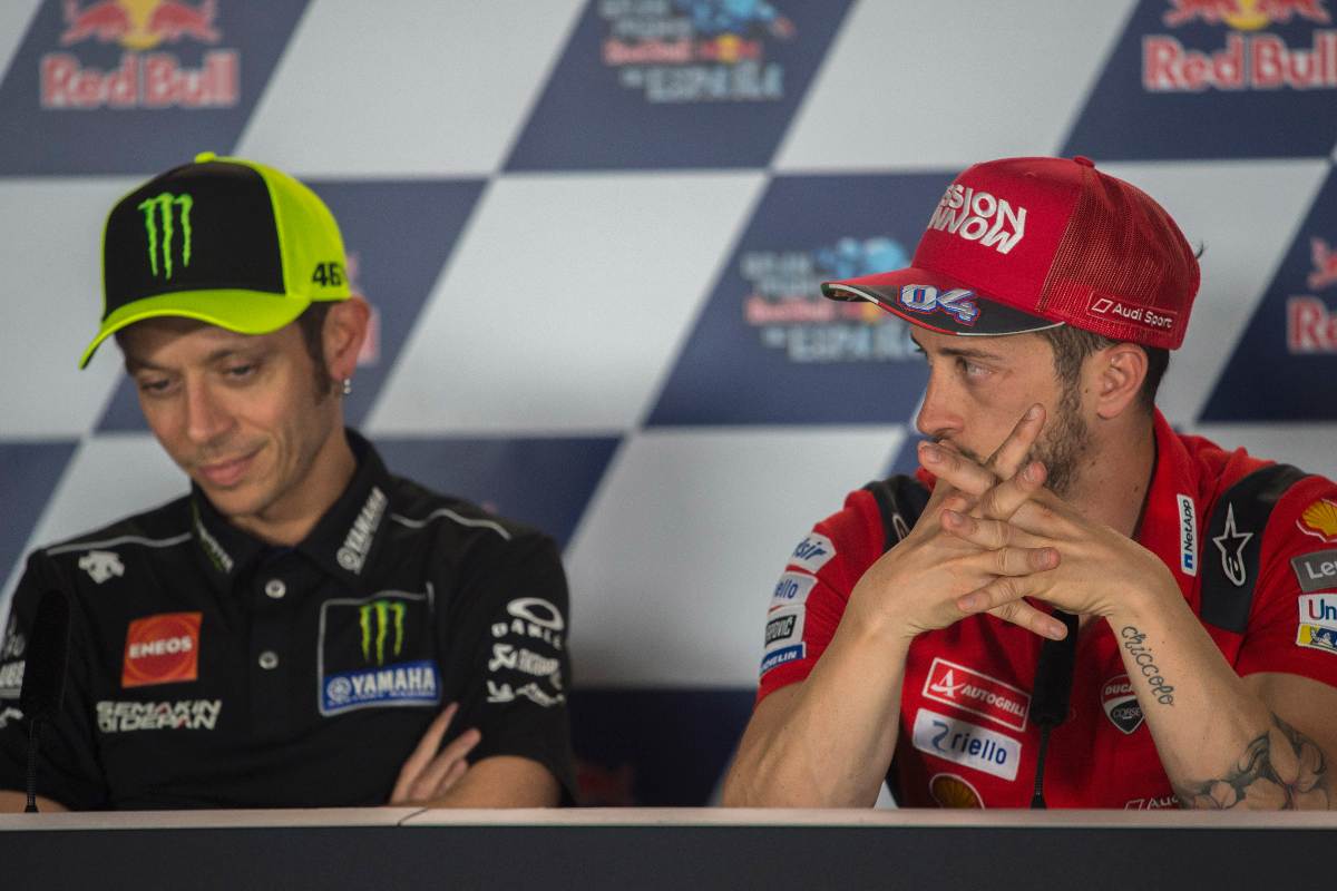 Valentino Rossi e Andrea Dovizioso