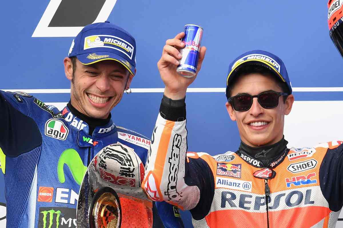 Valentino Rossi e Marc Marquez