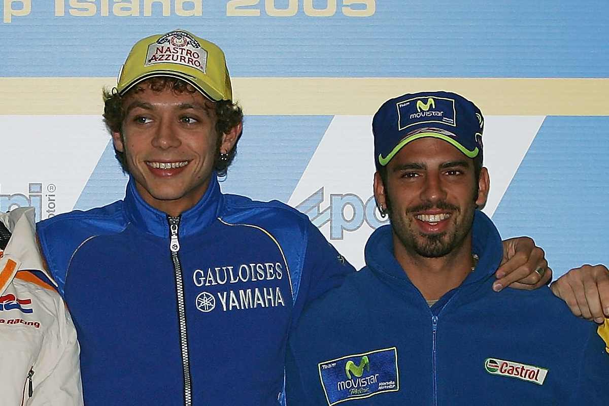 Valentino Rossi e Marco Melandri