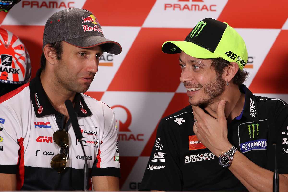 Johann Zarco e Valentino Rossi