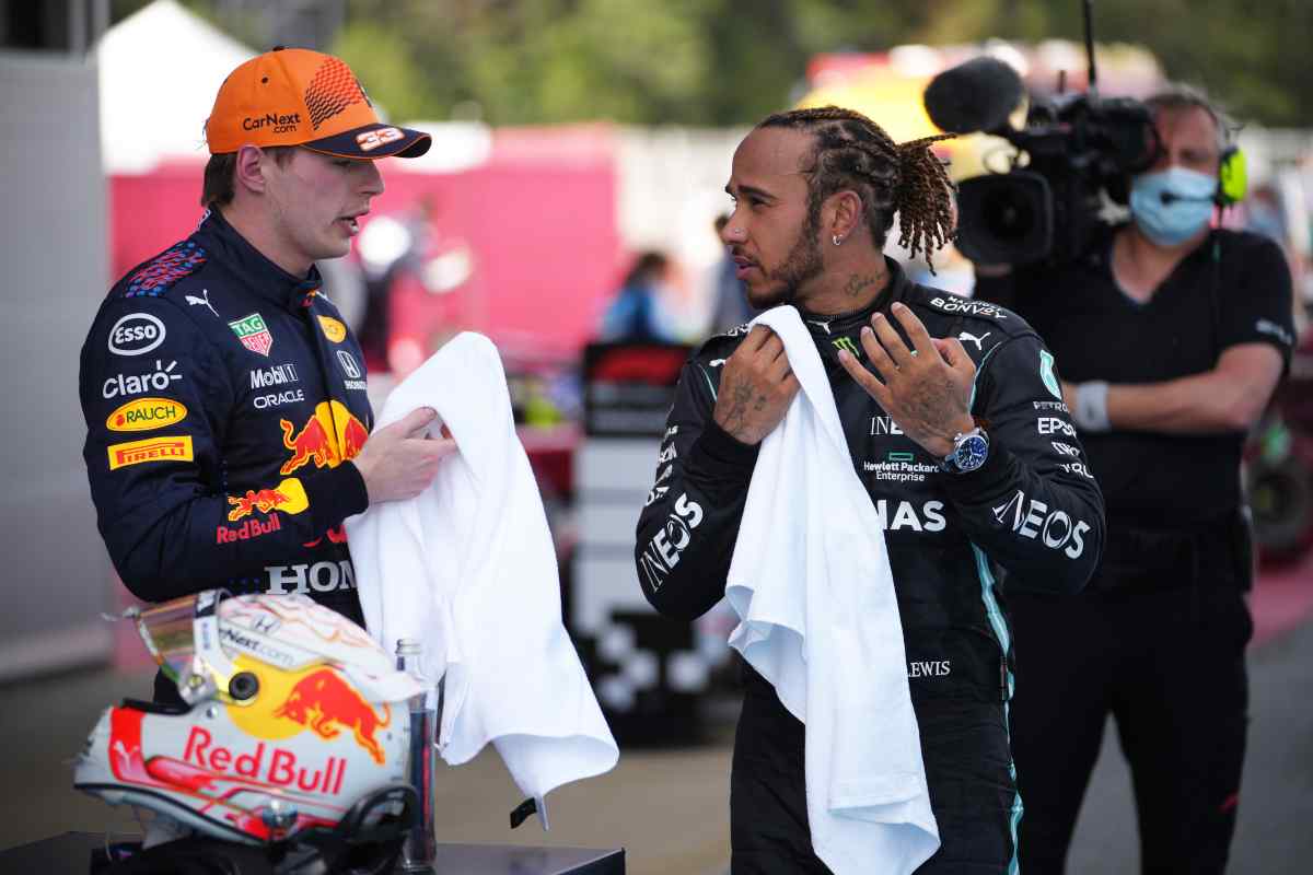 Verstappen ed Hamilton (GettyImages)