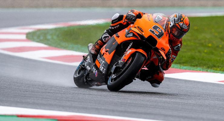 Danilo Petrucci in pista sulla Ktm Tech3 al Gran Premio di Stiria di MotoGP 2021 al Red Bull Ring