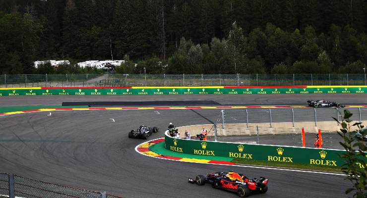 Il circuito di Spa-Francorchamps che ospita il Gran Premio del Belgio di F1