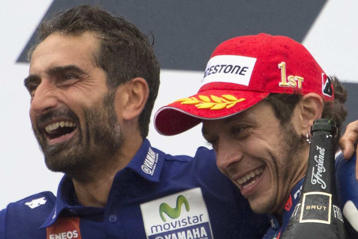 Matteo Flamigni e Valentino Rossi