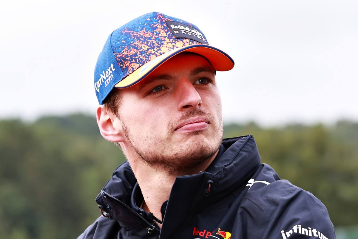 Max Verstappen nel paddock del Gran Premio del Belgio di F1 2021 a Spa-Francorchamps