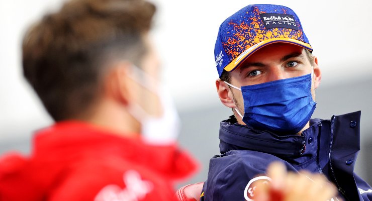 Max Verstappen nella conferenza stampa alla vigilia del Gran Premio del Belgio di F1 2021 a Spa-Francorchamps