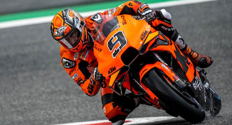 Danilo Petrucci in pista sulla Ktm Tech3 al Gran Premio d'Austria di MotoGP 2021 al Red Bull Ring