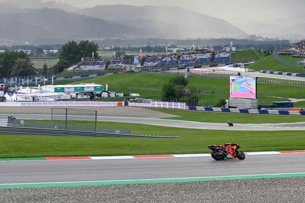 La MotoGP in azione al Gran Premio d'Austria al Red Bull Ring