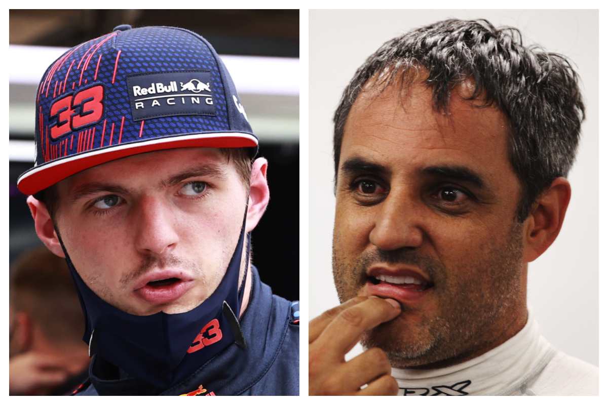 Max Verstappen e Juan Pablo Montoya