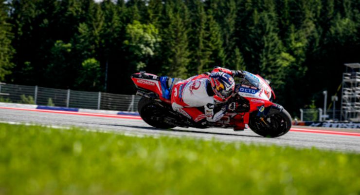 Johann Zarco in pista nelle prove libere del Gran Premio di Stiria di MotoGP 2021 al Red Bull Ring