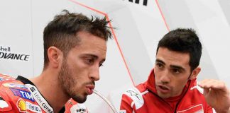 Andrea Dovizioso con Michele Pirro