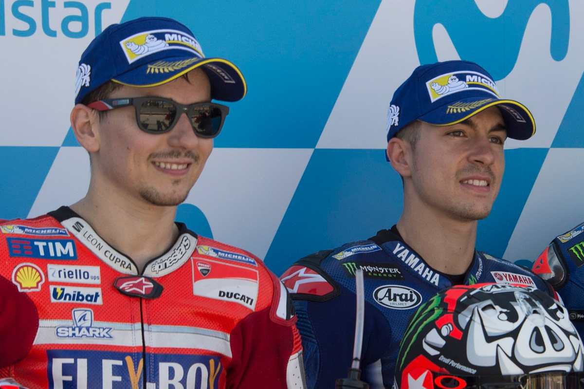 Jorge Lorenzo e Maverick Vinales