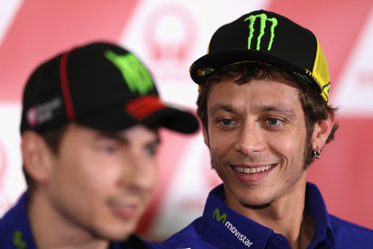 Jorge Lorenzo e Valentino Rossi