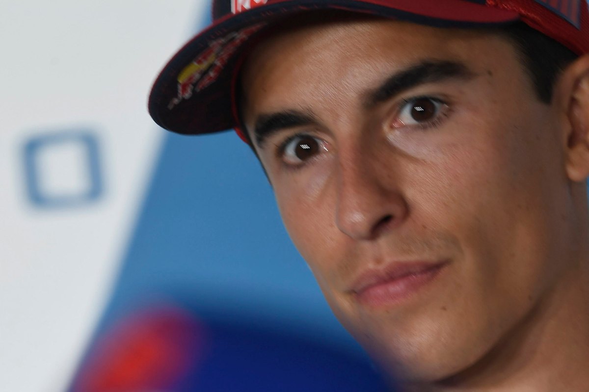 Marc Marquez nella conferenza stampa alla vigilia del Gran Premio di San Marino di MotoGP 2021 a Misano Adriatico