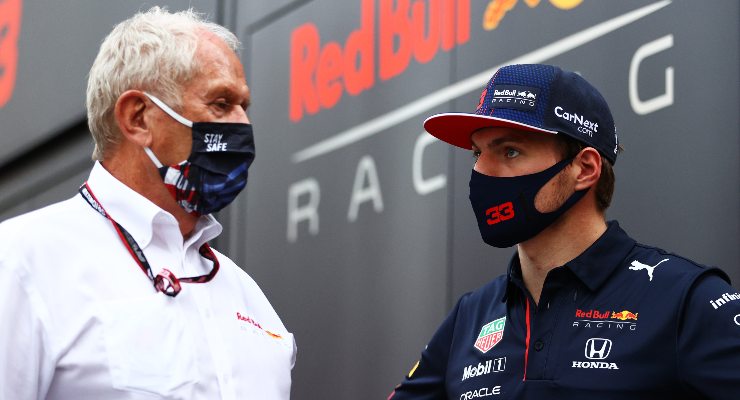 Helmut Marko e Max Verstappen