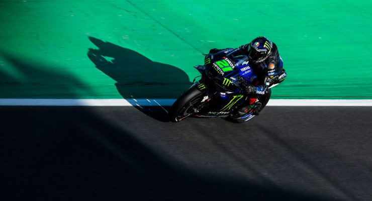 Franco Morbidelli a Misano Adriatico (Foto Yamaha)