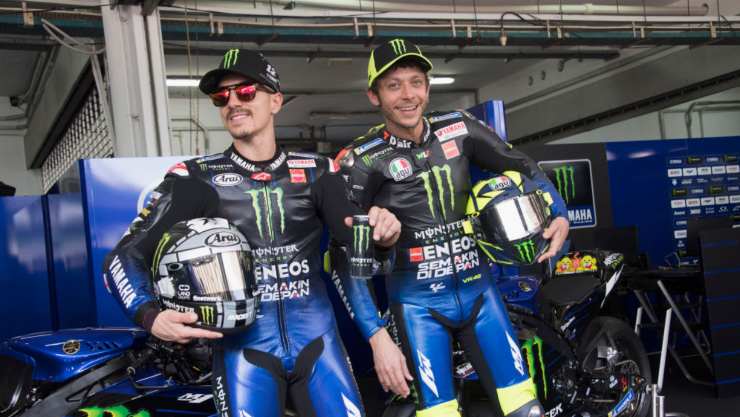 Maverick Vinales Valentino Rossi 