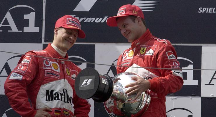 Michael Schumacher e Rubens Barrichello