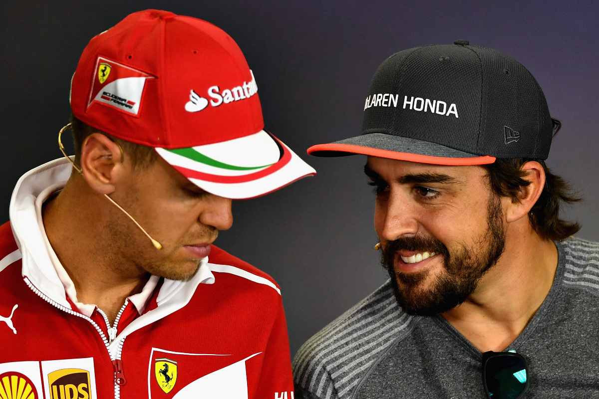 Sebastian Vettel e Fernando Alonso