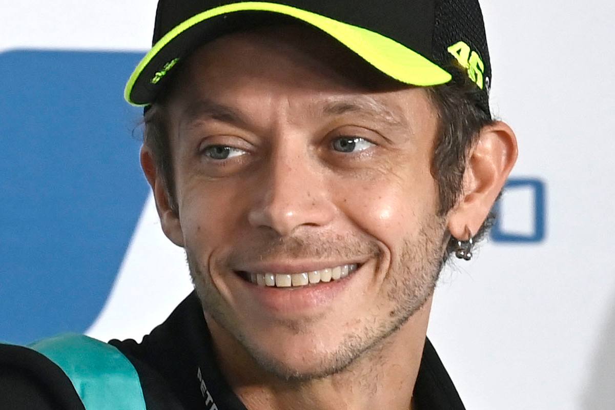 Valentino Rossi nella conferenza stampa alla vigilia del Gran Premio di San Marino di MotoGP 2021 a Misano Adriatico
