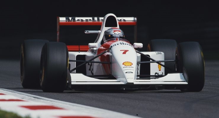 Andretti su McLaren nel 1993 (Foto di Pascal Rondeau/Getty Images)