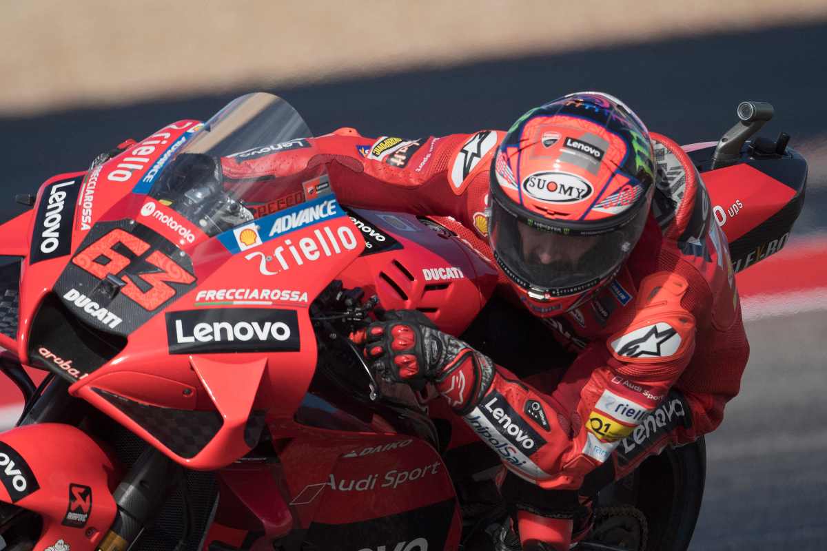 Bagnaia alla terza pole consecutiva ad Austin (Foto di Mirco Lazzari gp/Getty Images)