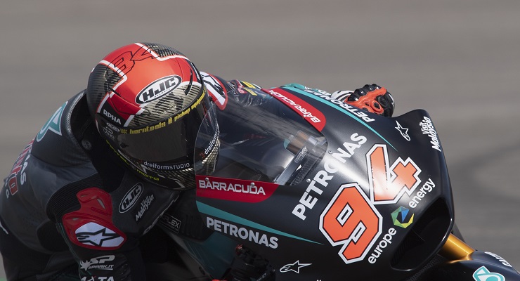 Fabio Quartararo nel 2019 in Moto2 (Foto di Mirco Lazzari gp/Getty Images)