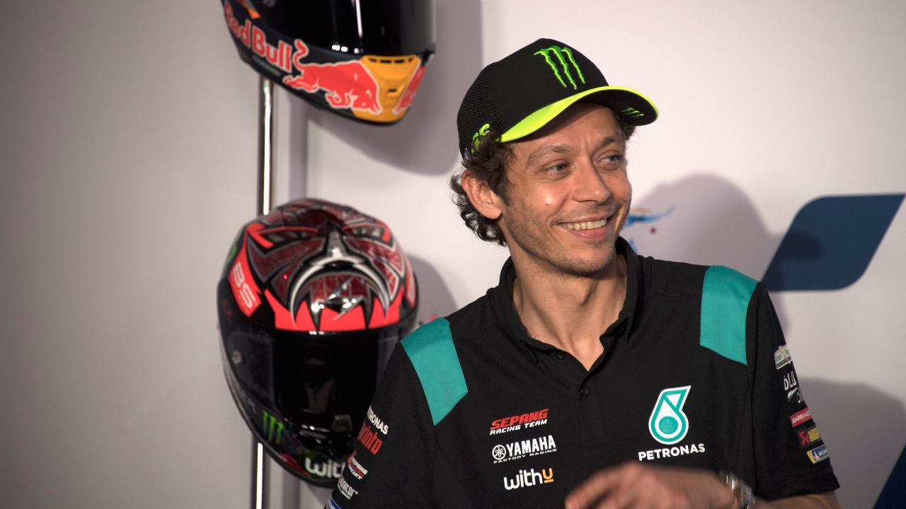 Valentino Rossi al termine della sua carriera (Foto Getty Images)