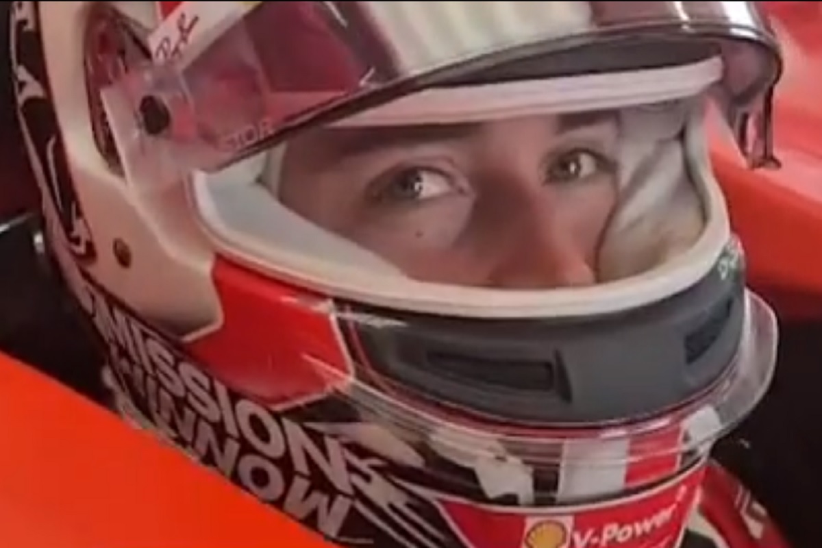 Charles Leclerc (Foto Sky Sport F1)