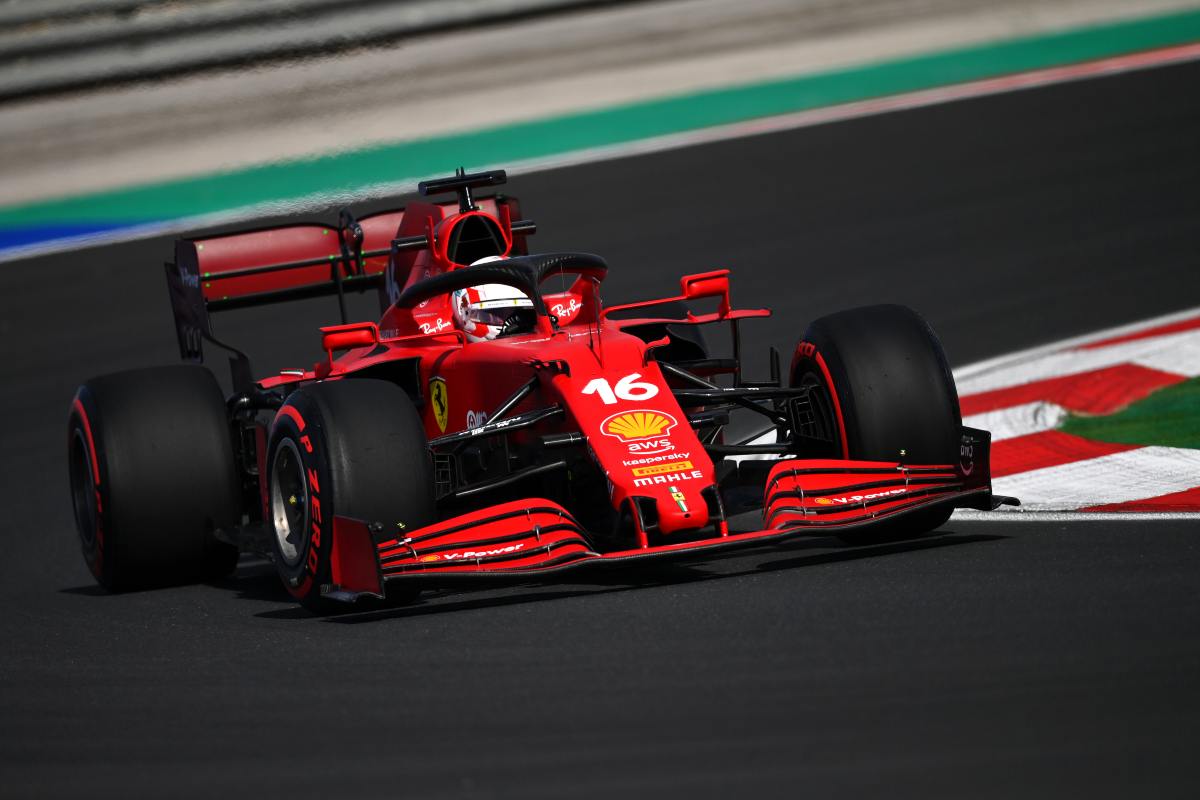 Charles Leclerc durante le libere in Turchia (Foto di Dan Mullan/Getty Images)