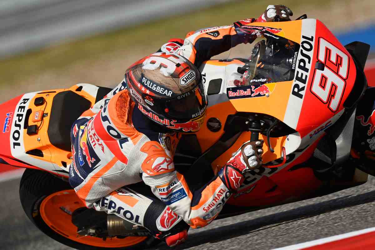 Marc Marquez, al secondo centro nel 2021 (Foto di Mirco Lazzari gp/Getty Images) 