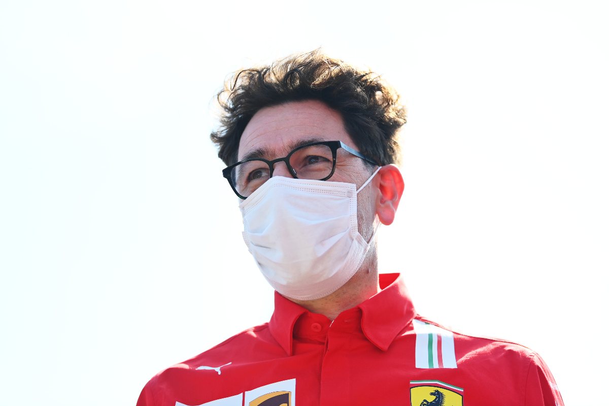 Il Team Principal Ferrari Mattina Binotto (Foto di Dan Mullan/Getty Images)