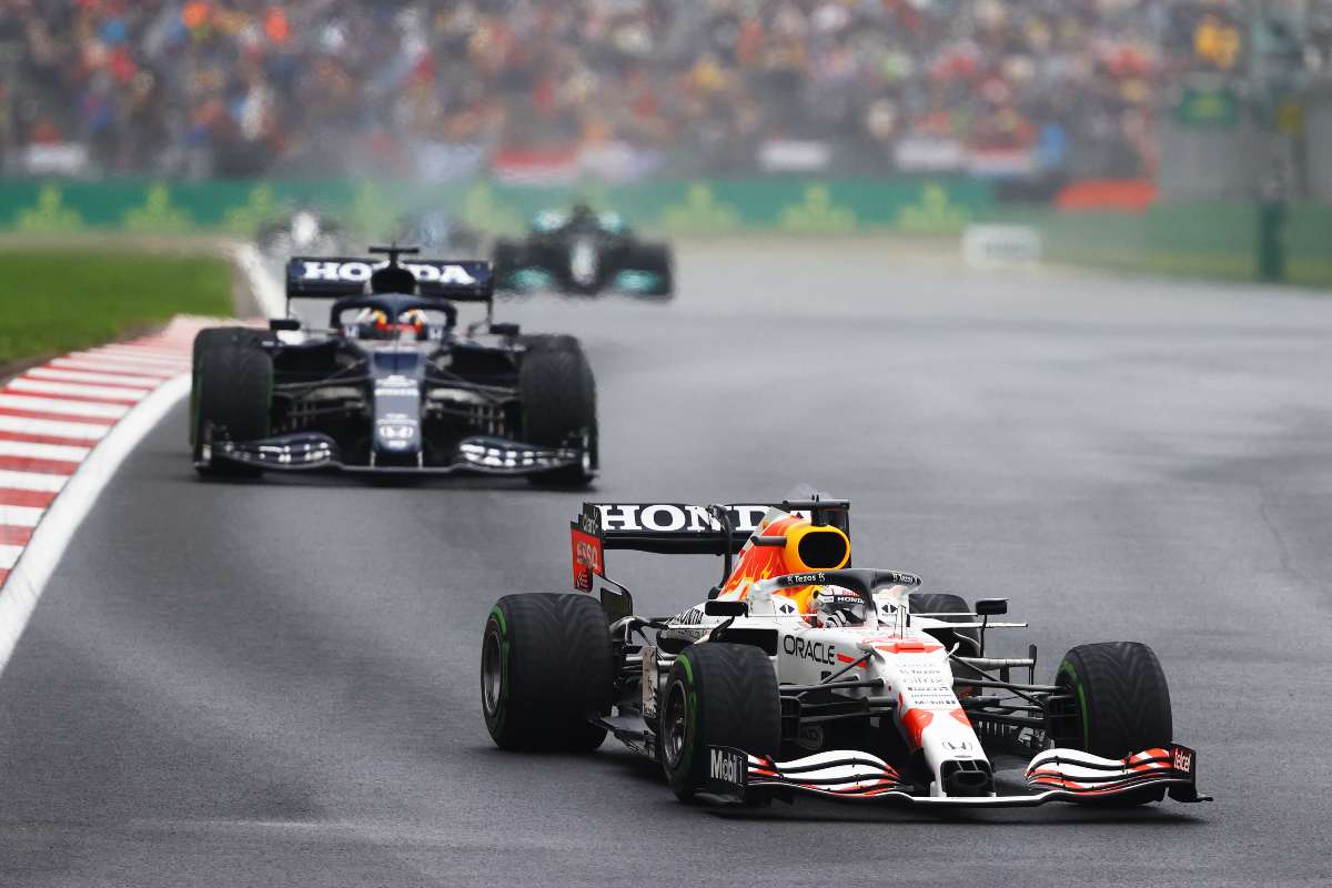 Max Verstappen durante l'ultimo Gp in Turchia (Foto di Bryn Lennon/Getty Images)