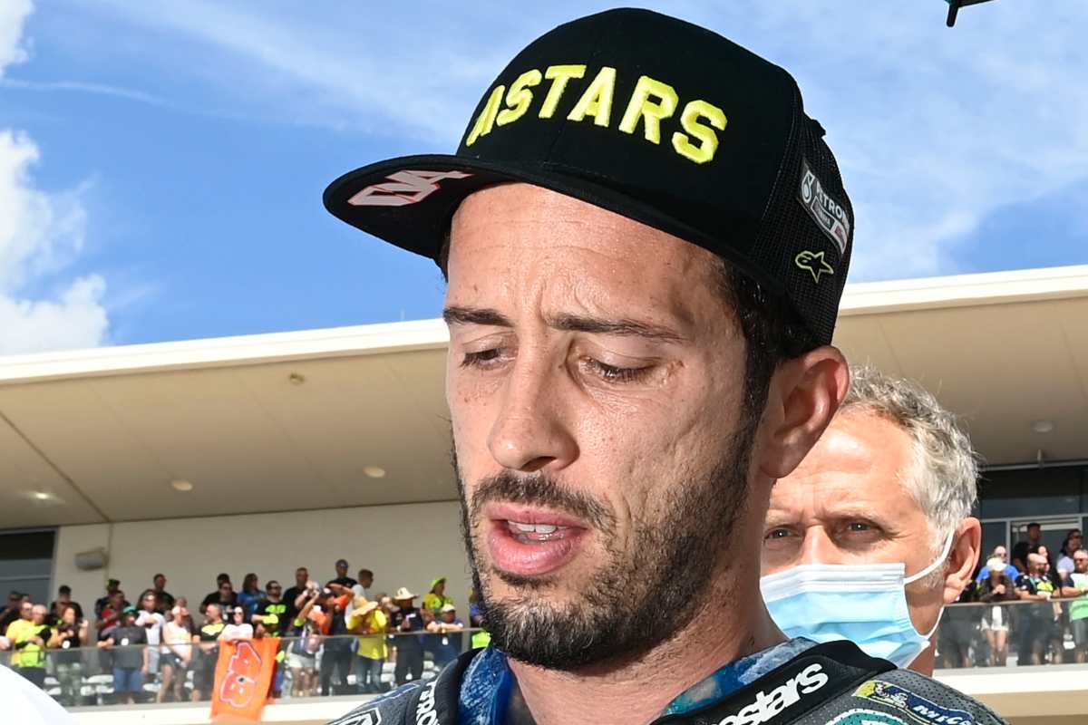 Andrea Dovizioso sulla griglia di partenza del Gran Premio delle Americhe di MotoGP 2021 ad Austin