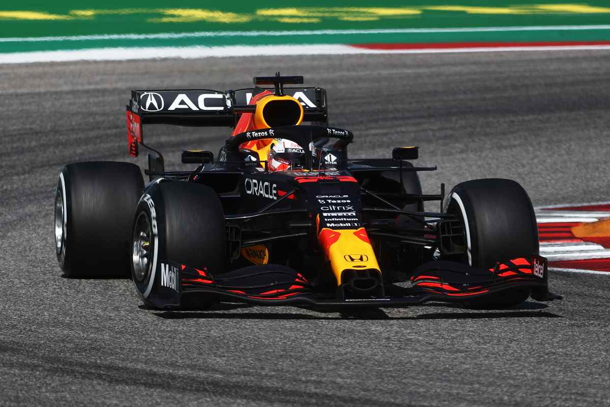 Max Verstappen ad Austin (Foto di Chris Graythen/Getty Images)