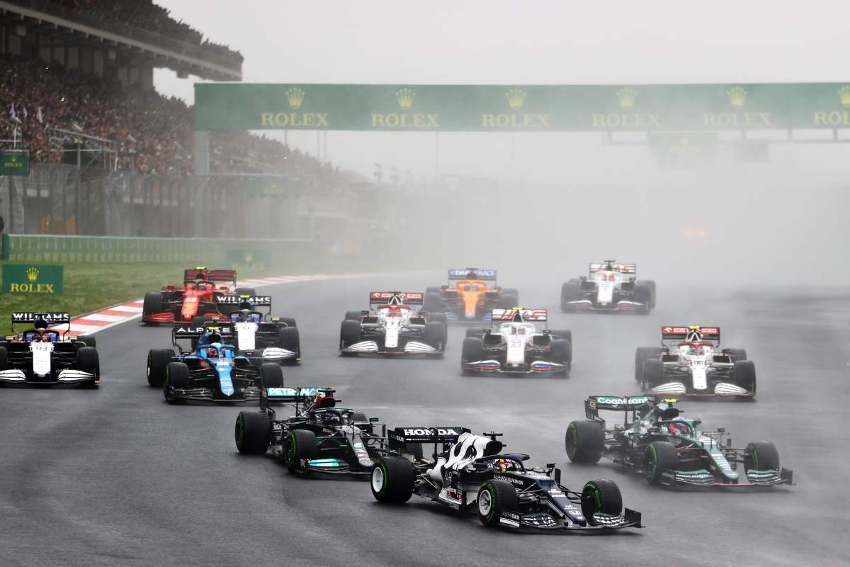 La partenza del GP di Turchia 2021 (Foto di Bryn Lennon/Getty Images)