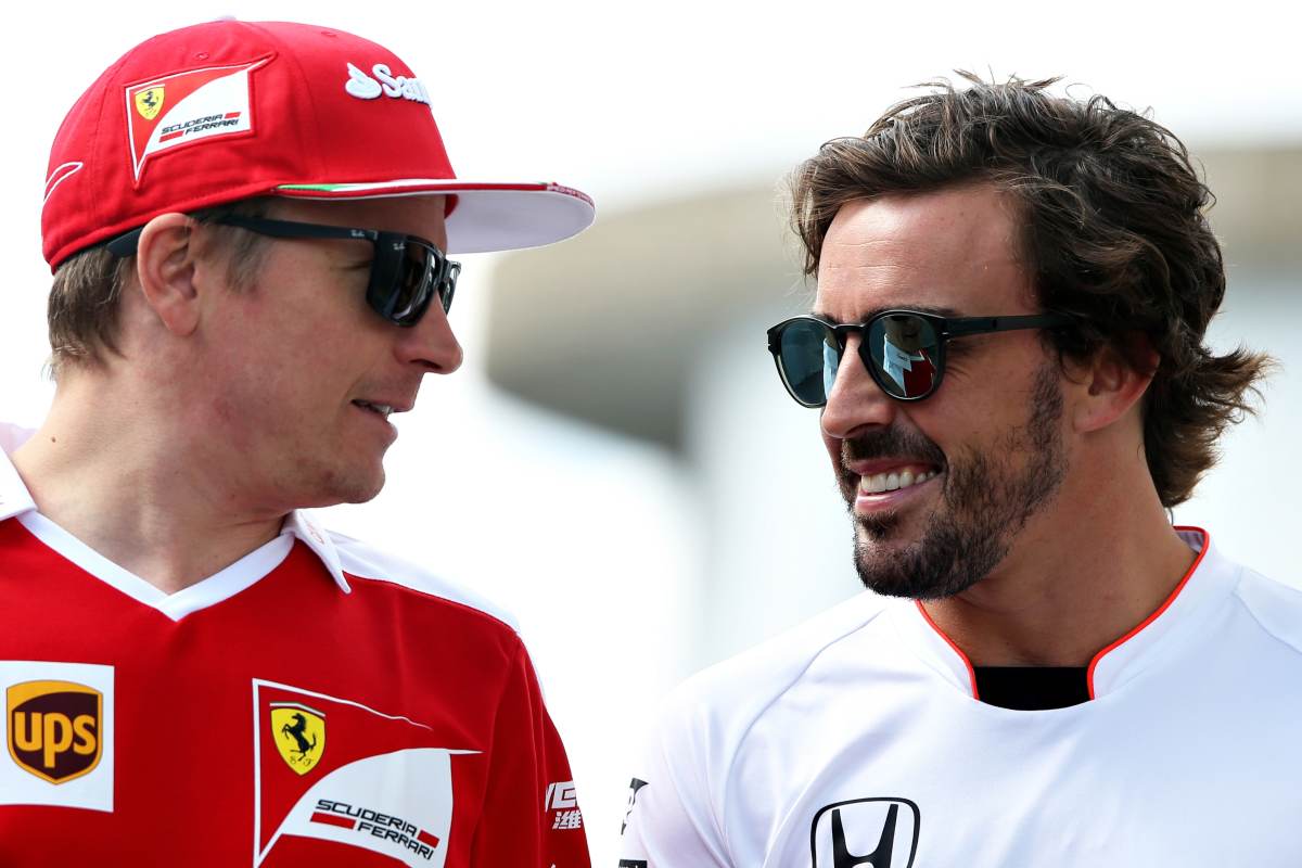 Kimi Raikkonen e Fernando Alonso