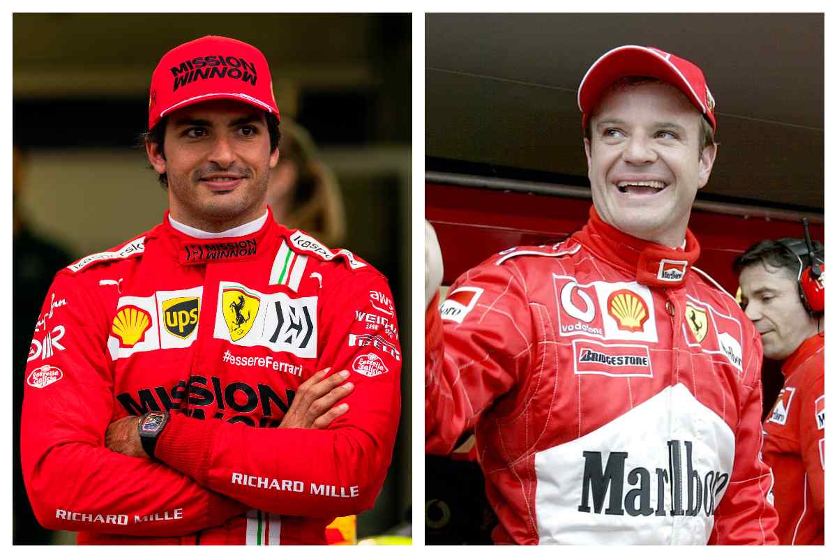 Carlos Sainz e Rubens Barrichello