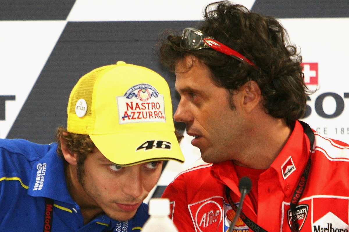 Valentino Rossi e Loris Capirossi