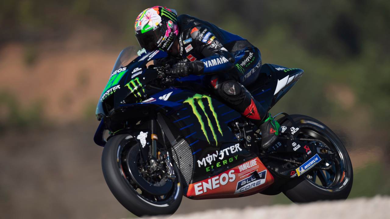 Franco Morbidelli In azione ai test (Foto Getty Images)