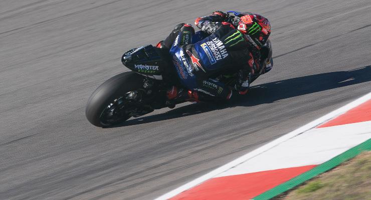 Fabio Quartararo in sella alla Yamaha (Foto Getty Images)