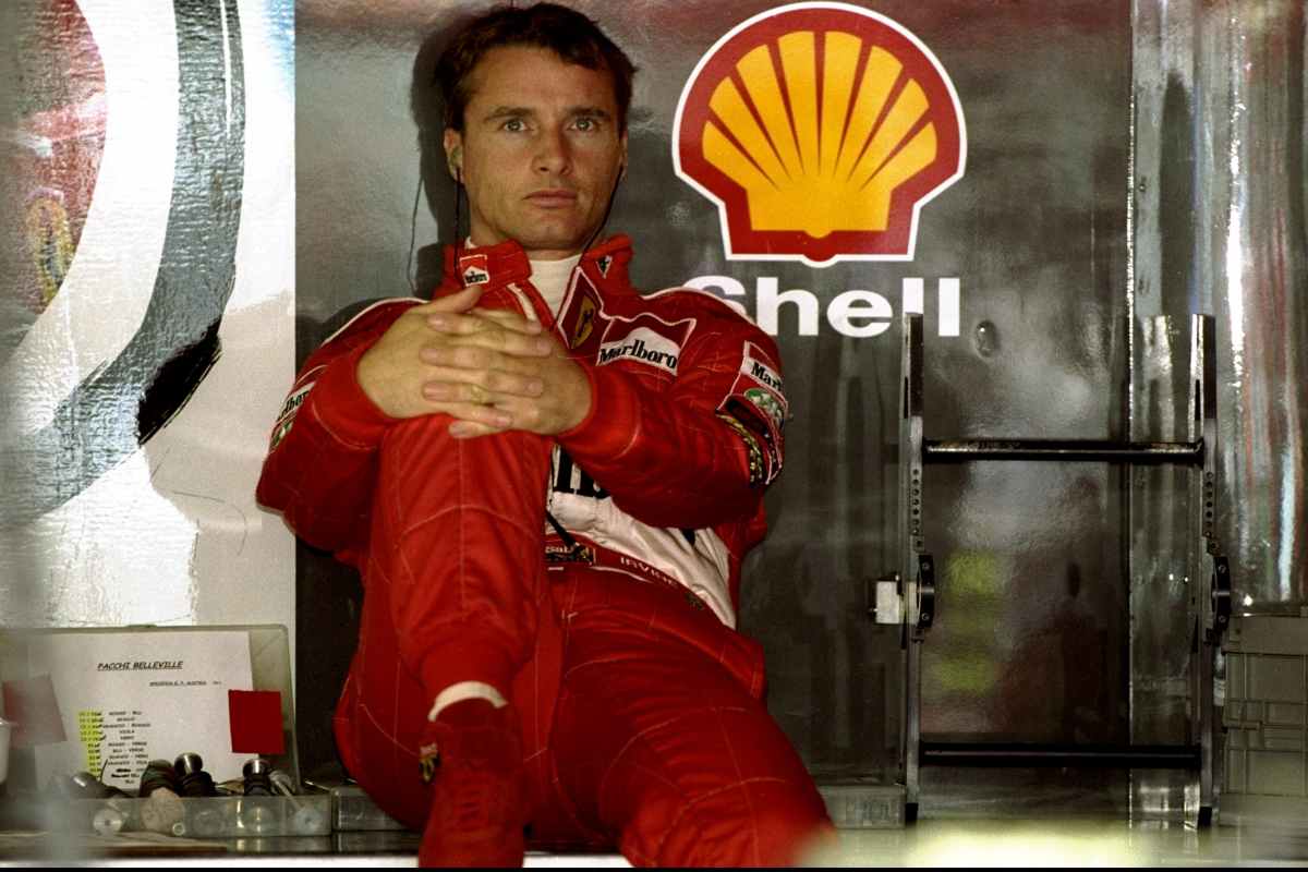 Irvine ai tempi della Ferrari (Mandatory Credit: Michael Cooper /Allsport)