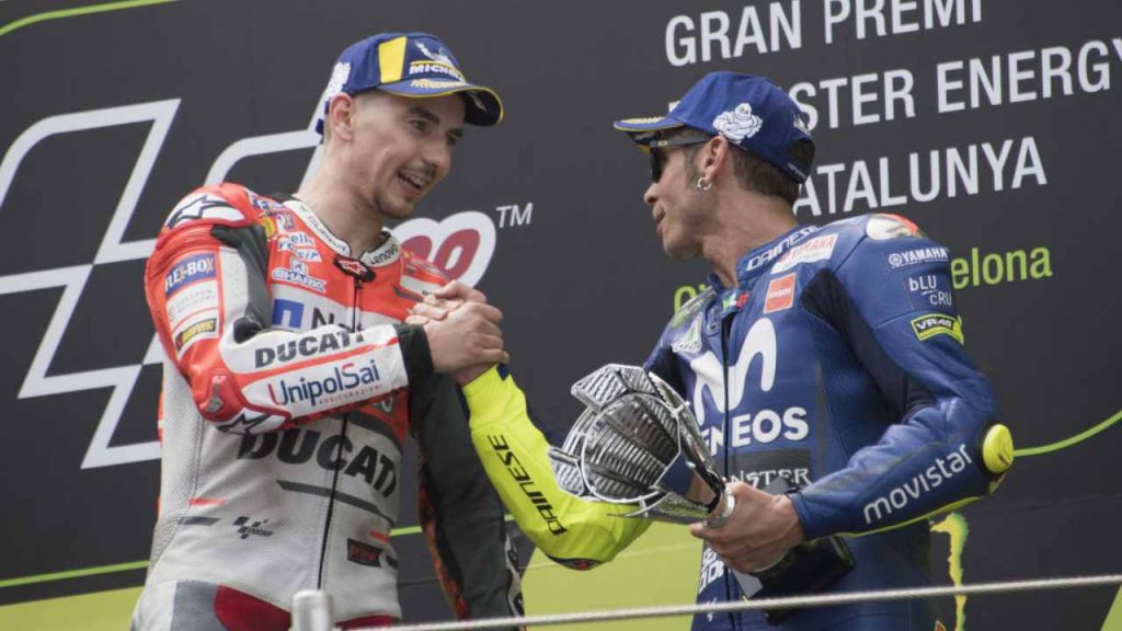 Jorge Lorenzo Valentino Rossi