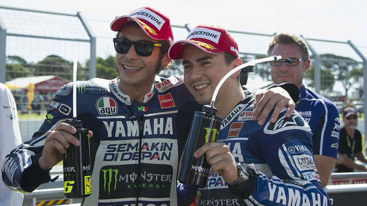 Jorge Lorenzo Valentino Rossi